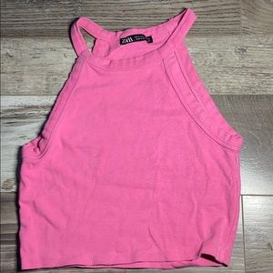Zara Mock Neck Top